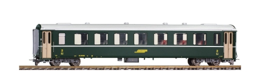 BEMO 3240116 - H0m - Einheitswagen II B 2436, RhB,Ep. IV-V